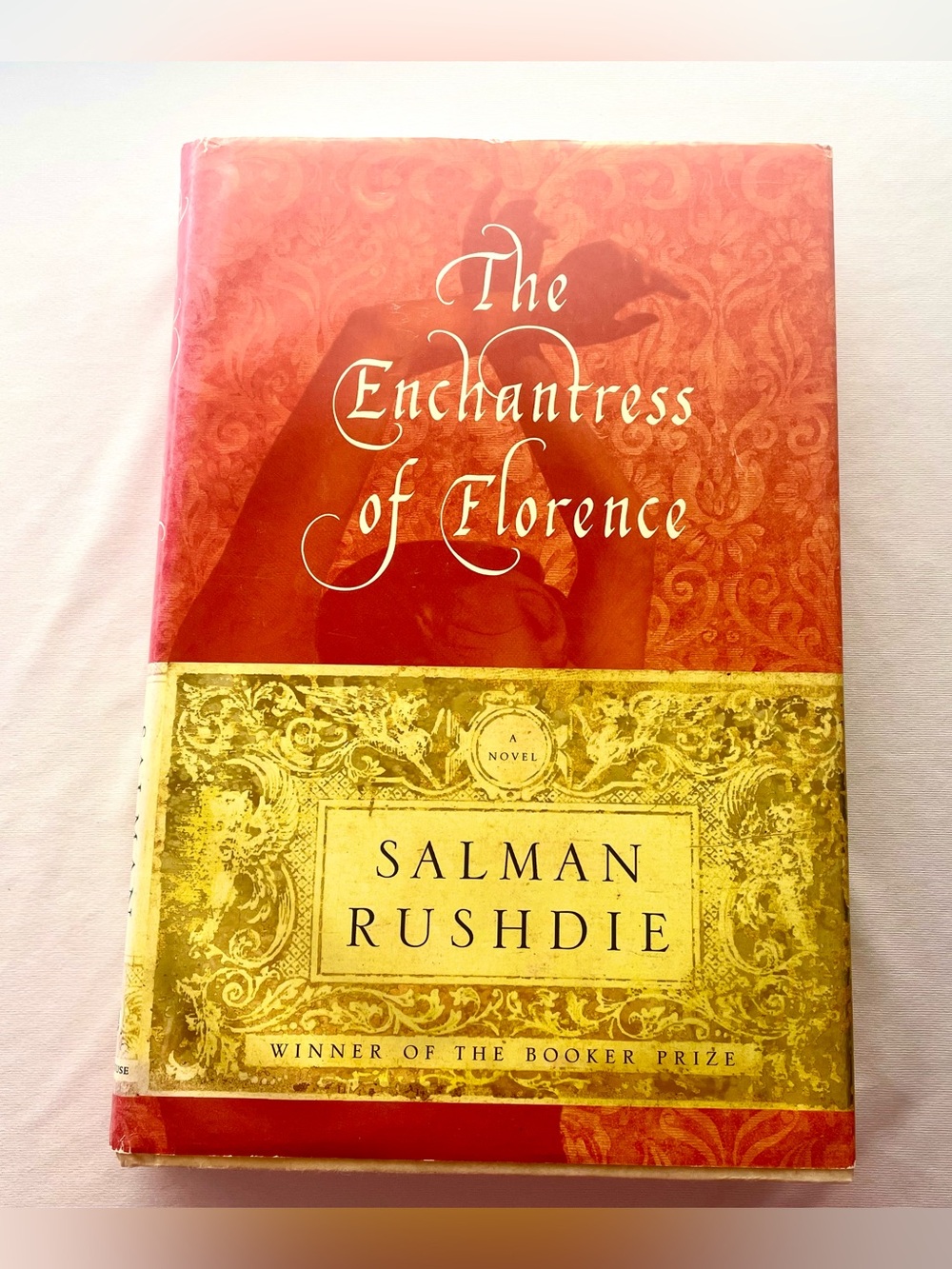 The Enchantress of Florence by Salman Rushdie - Red and Gold Cover